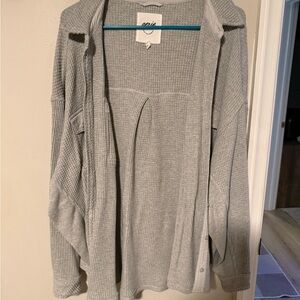 Aerie Light Gray Women's Cardigan